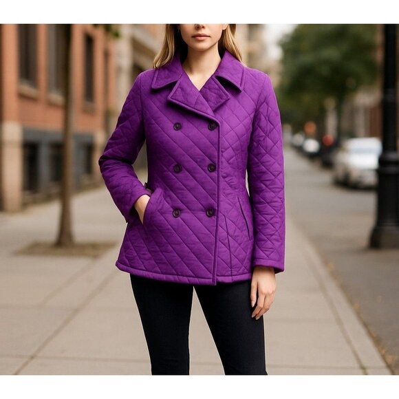 Ralph Lauren Quilted Double-Breasted Jacket (SKU 1122) - Picture 7 of 7